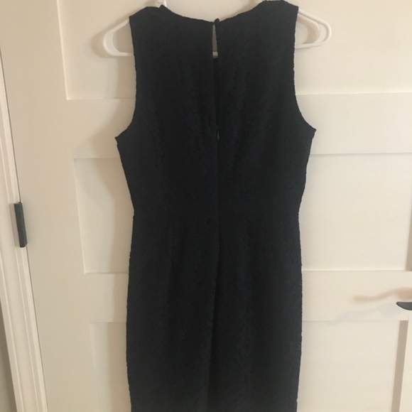 JCrew sleeveless all-over lace dress - Picture 3 of 4